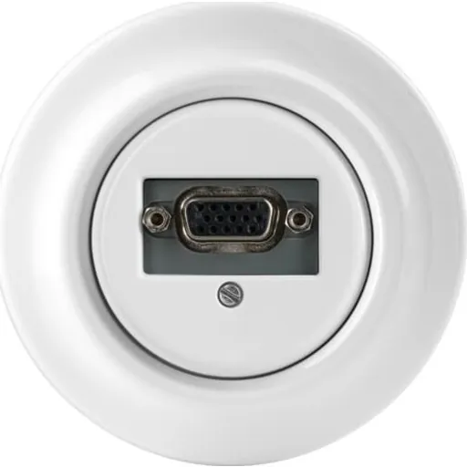 ABB Decento VGA udtag, hvid