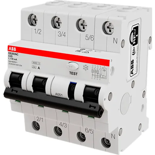 ABB DS203NC HPFI kombiafbryder