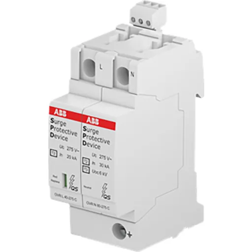 ABB transientbeskyttelse type 2 1P+N 40kA
