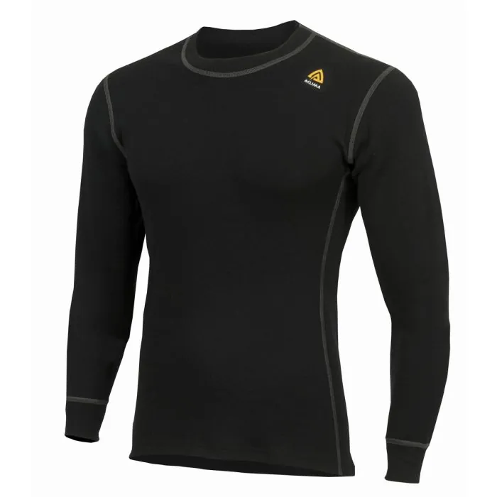 Aclima Warmwool Crew Neck Black