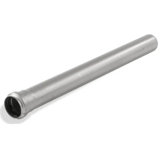 Aco Pipe afløbsrør, Ø50 mm, 2000 mm, rustfrit stål