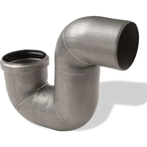 Aco Pipe P-vandlås, Ø110 mm, syrefast stål