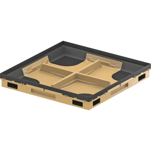 Aco Vario 2.0 Hybrid bundramme 60x60 cm