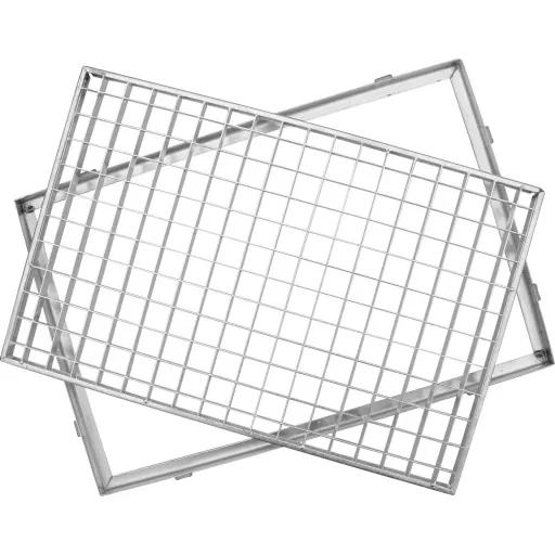 Aco Vario dørrist 80x40 cm galvaniseret