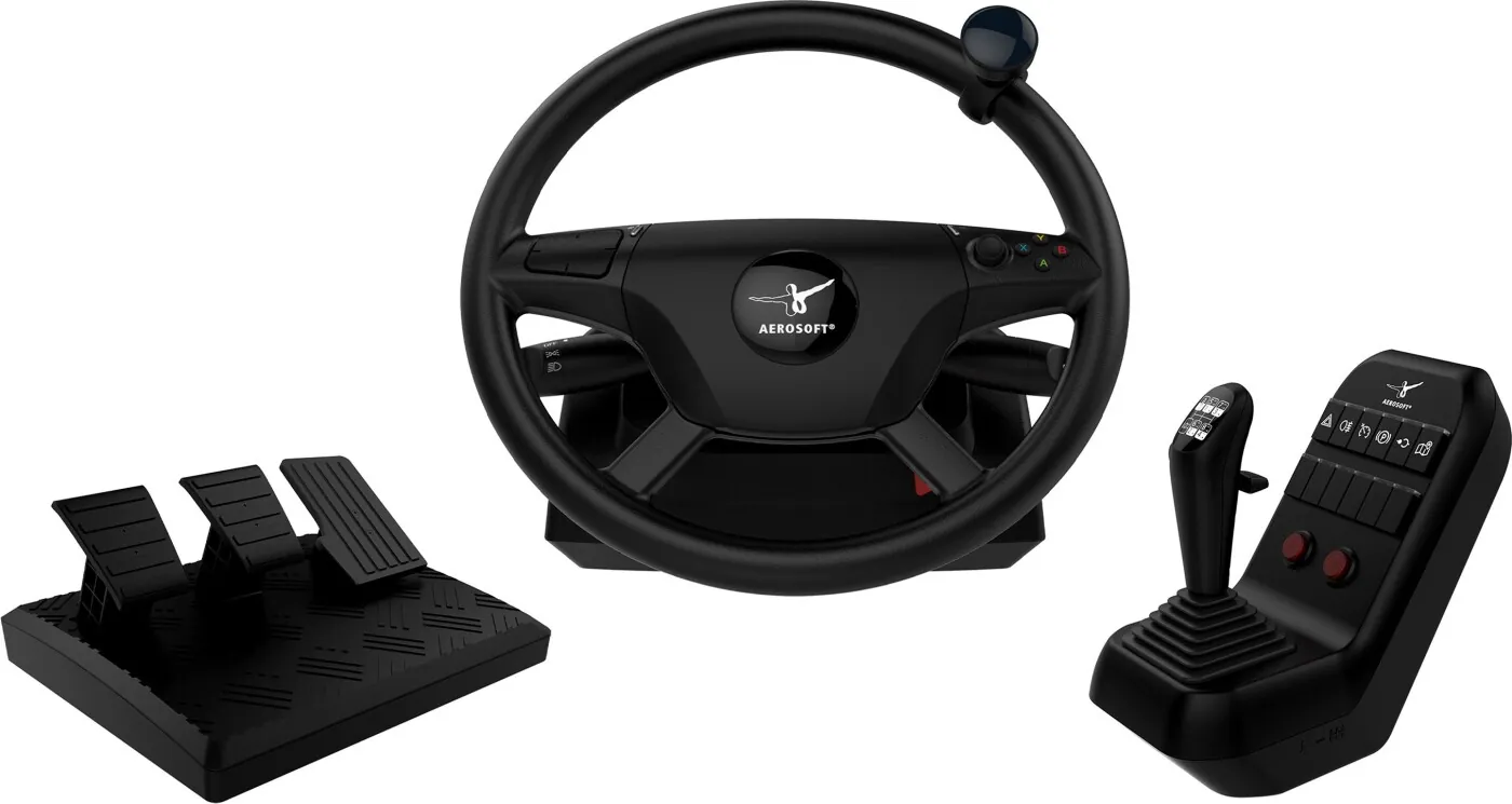 Aerosoft Truck And Bus Steering Wheel System