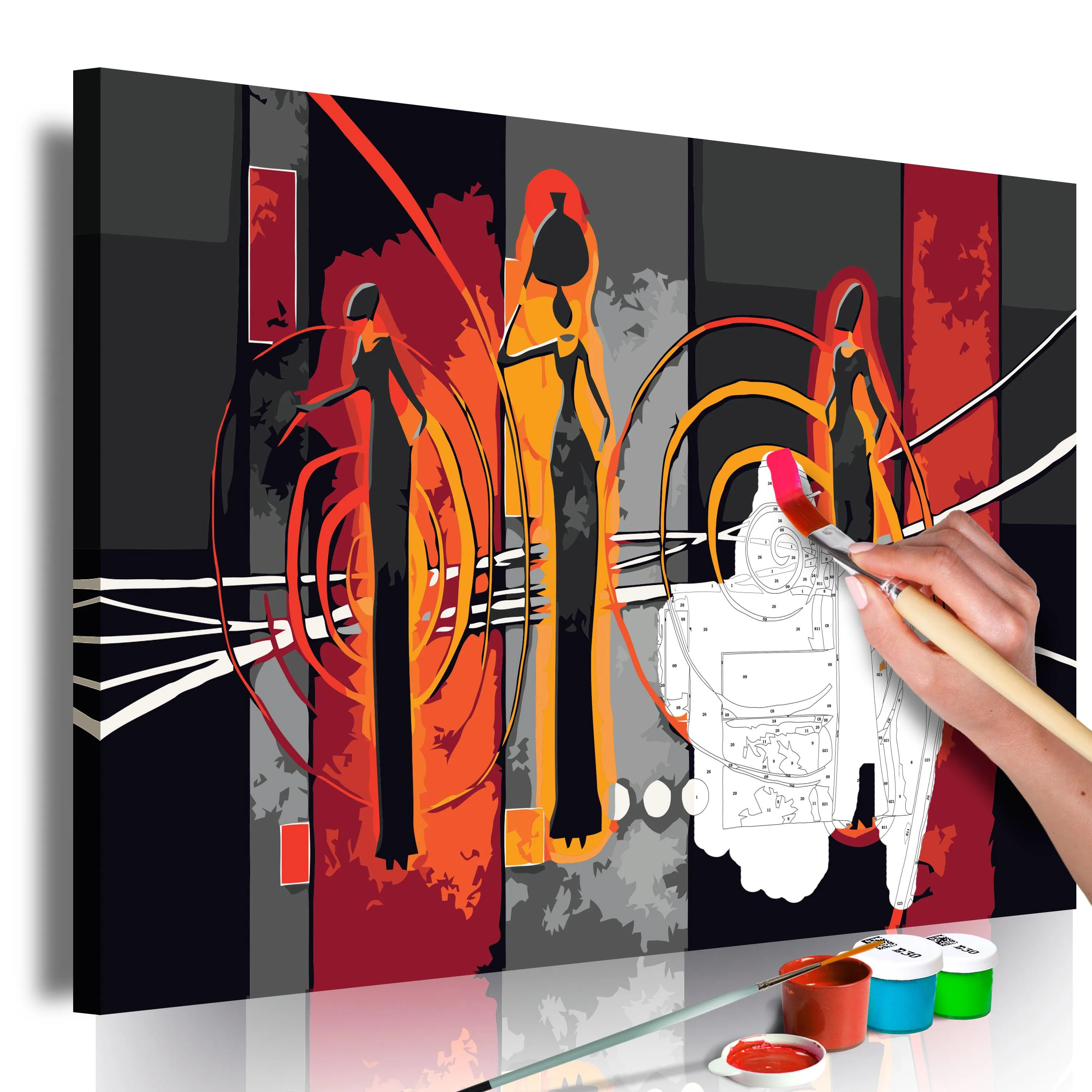 African Women 60 x 40 cm