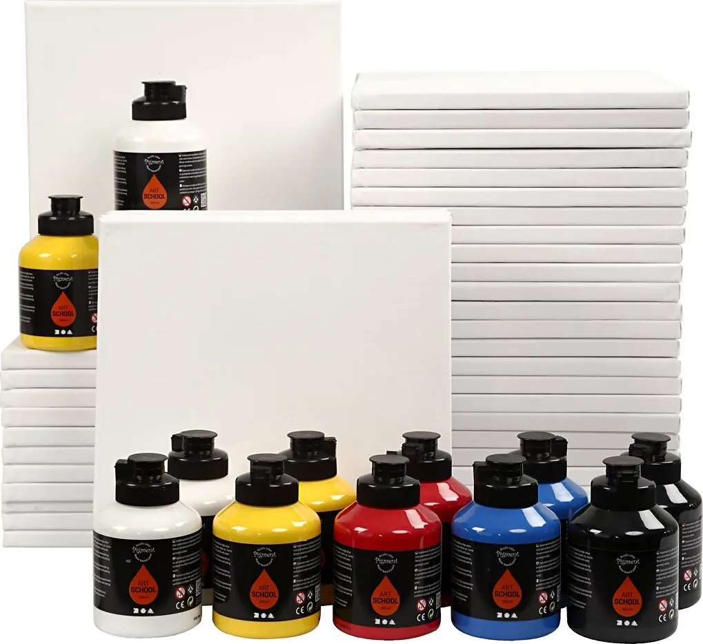 Akrylmaling Sæt Art School