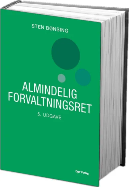 Almindelig Forvaltningsret Sten Bønsing