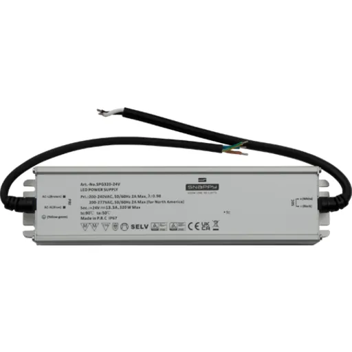 Ansell Lighting udendørs LED driver 24V 320W