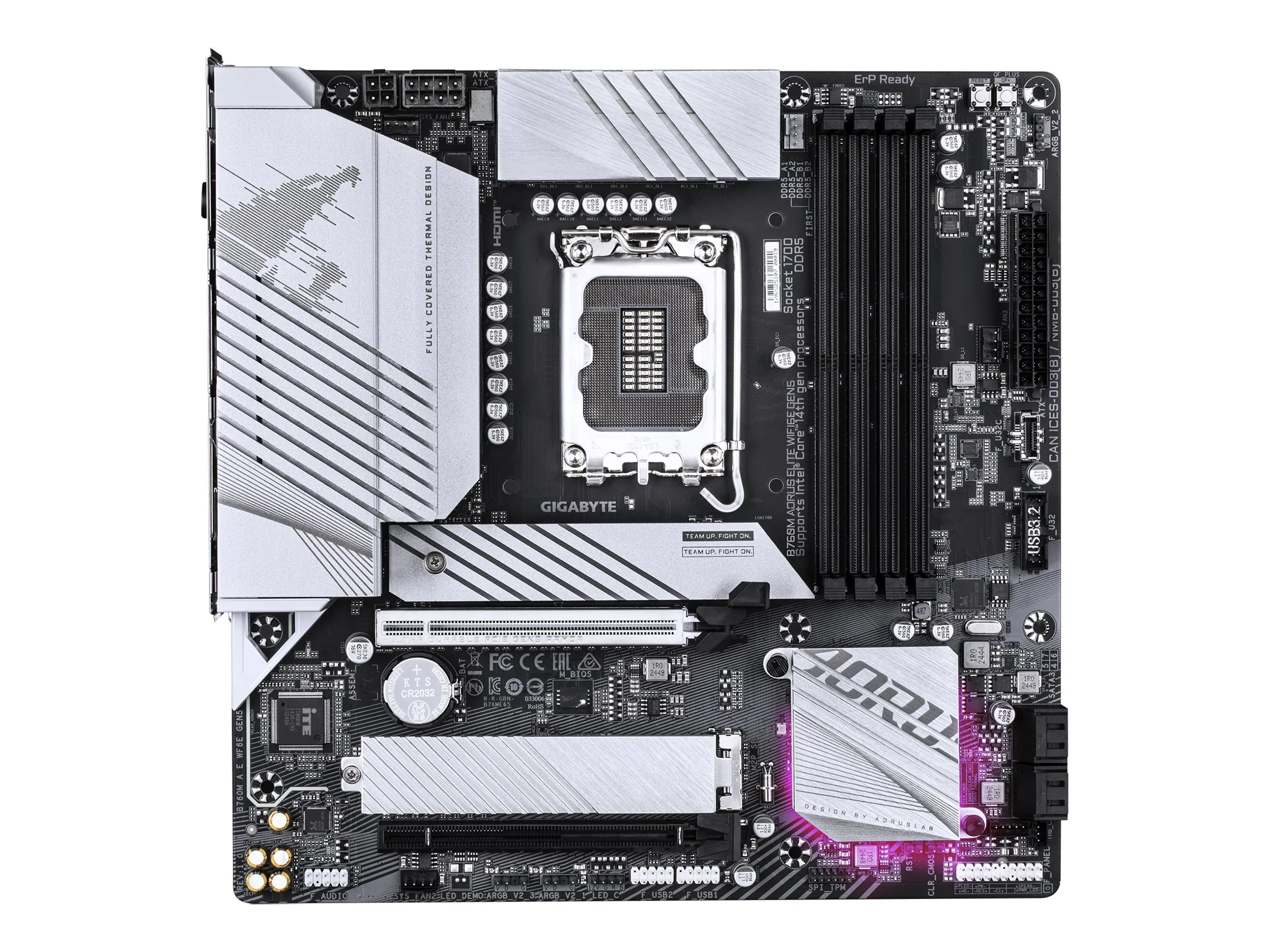 AORUS B760M ELITE WIFI6E GEN5
