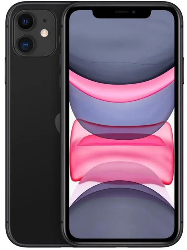 Apple iPhone 11 128GB Sort