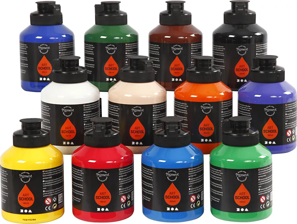 Art Akrylmaling 12x500ml
