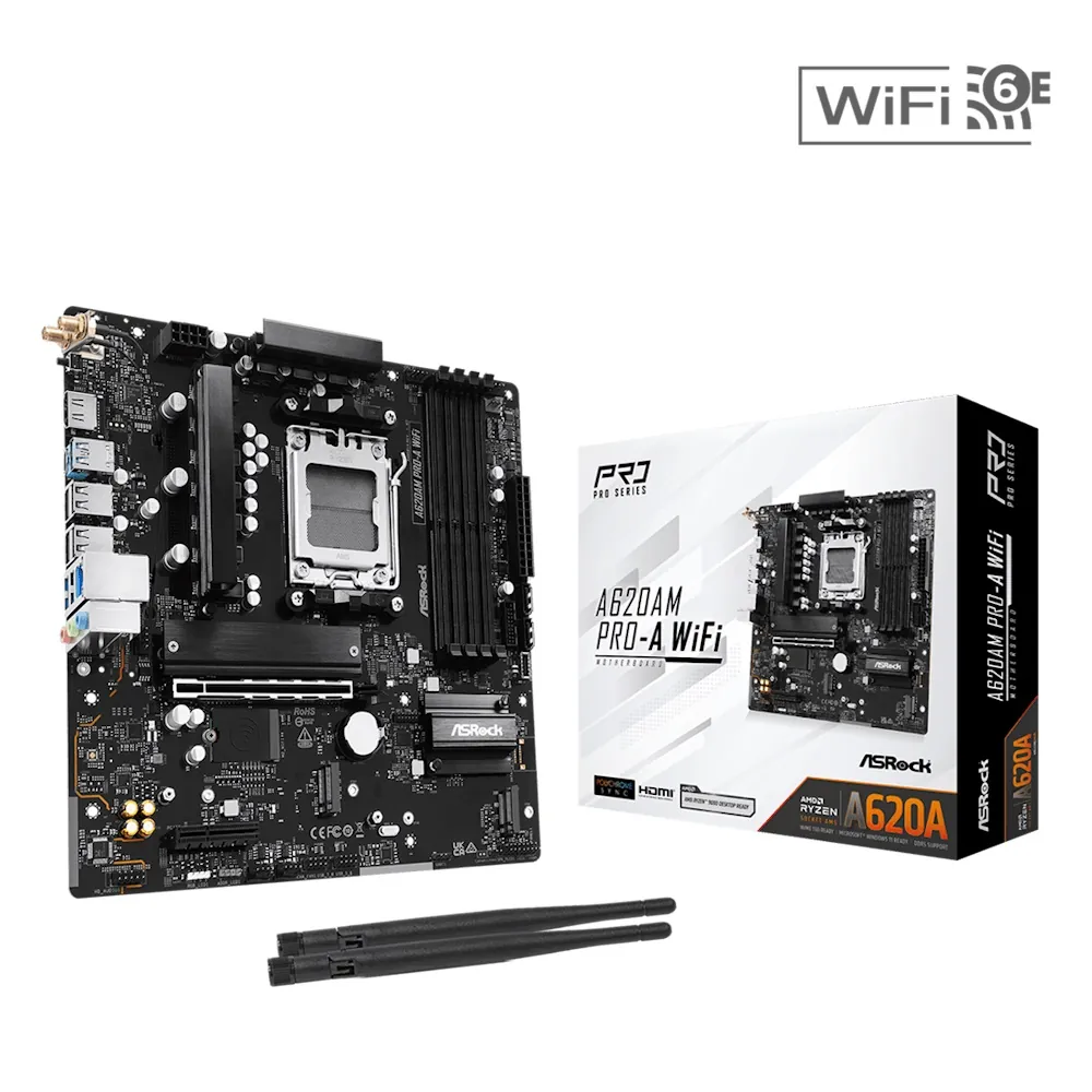 Asrock A620AM Pro-A WiFi