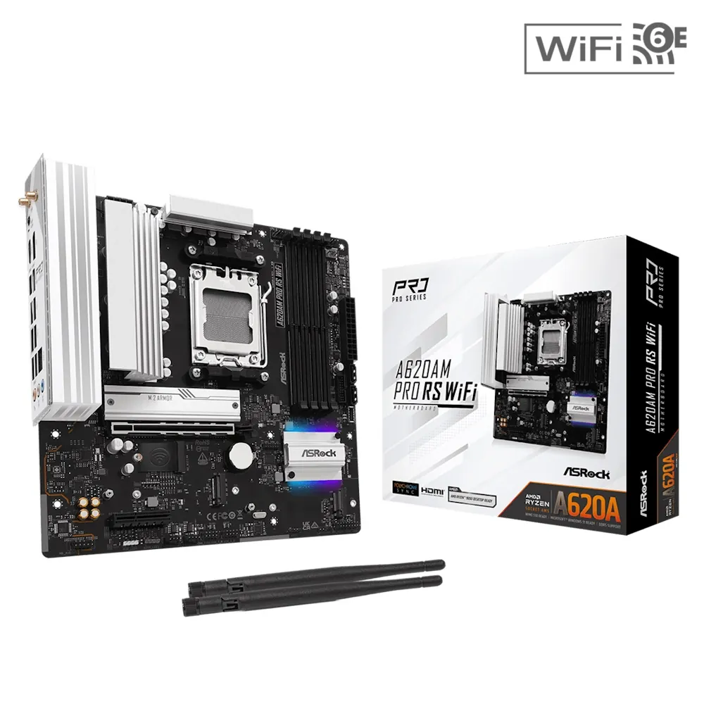 ASRock A620AM Pro RS WiFi