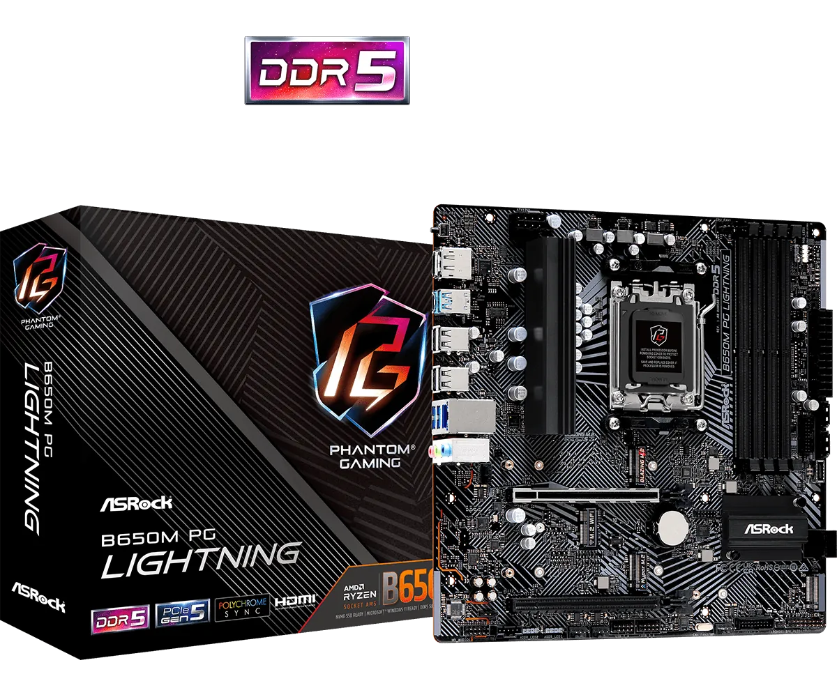 ASRock B650M PG Lightning