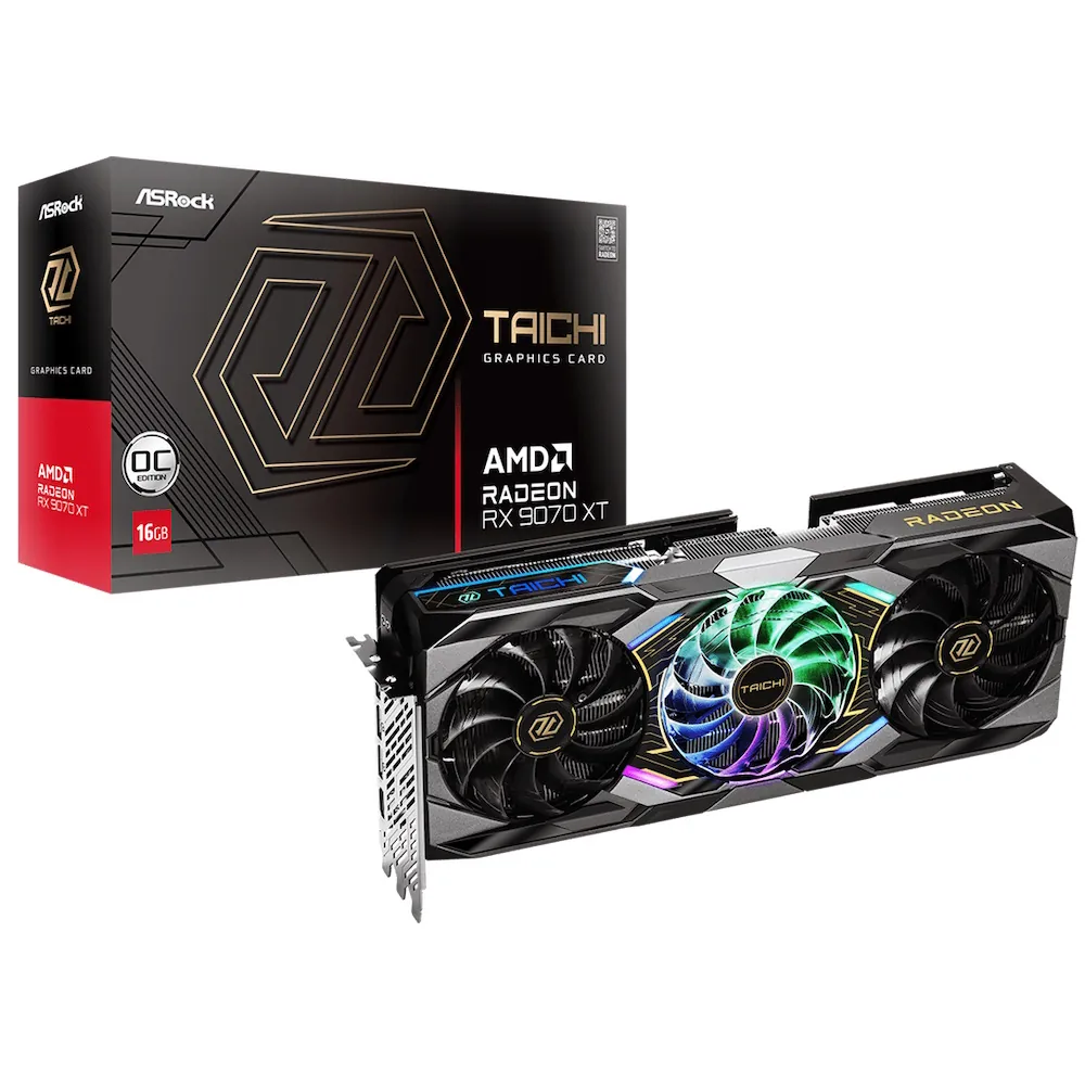 ASRock Radeon RX 9070 XT Taichi 16GB OC