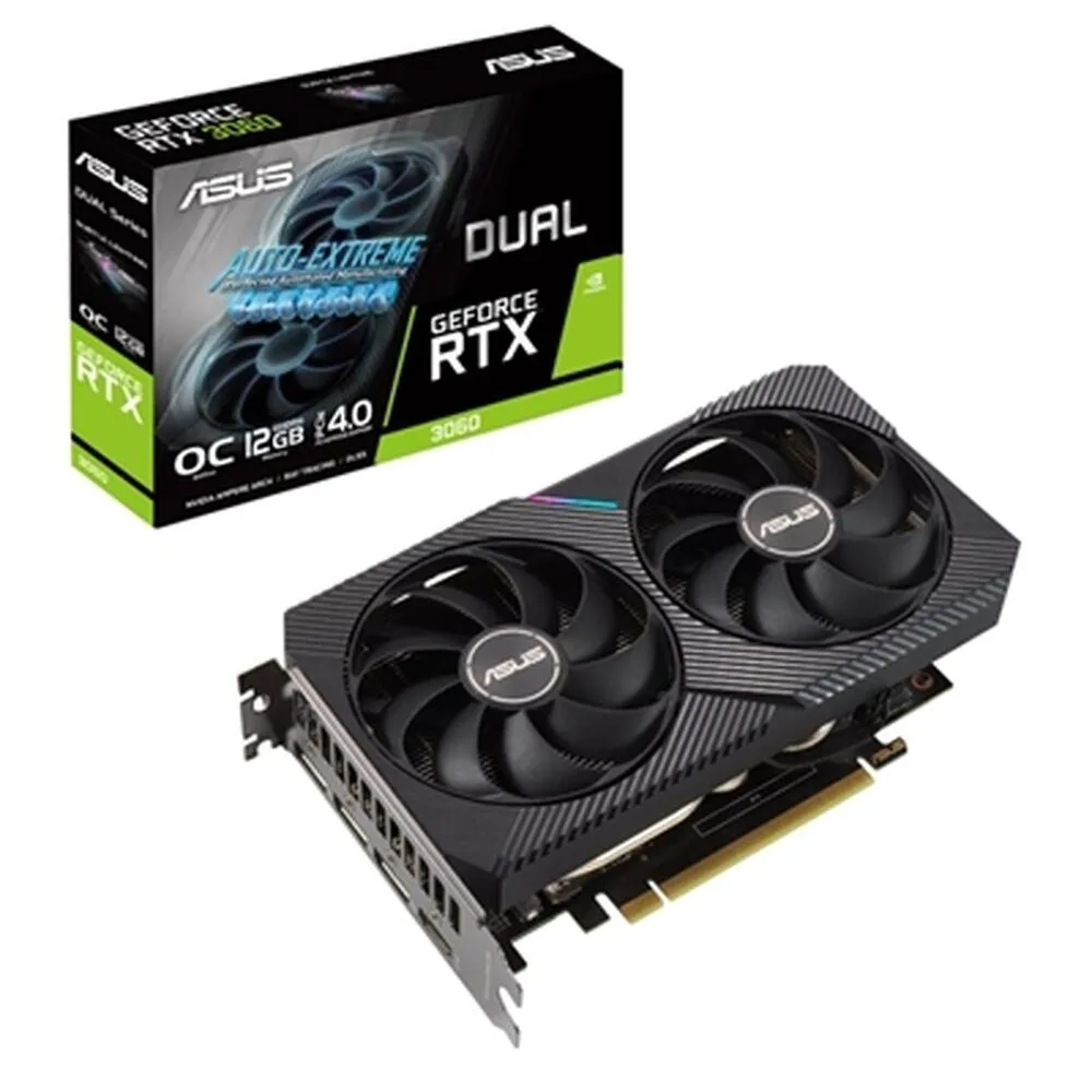 ASUS DUAL GeForce RTX 3060 OC V2 12GB