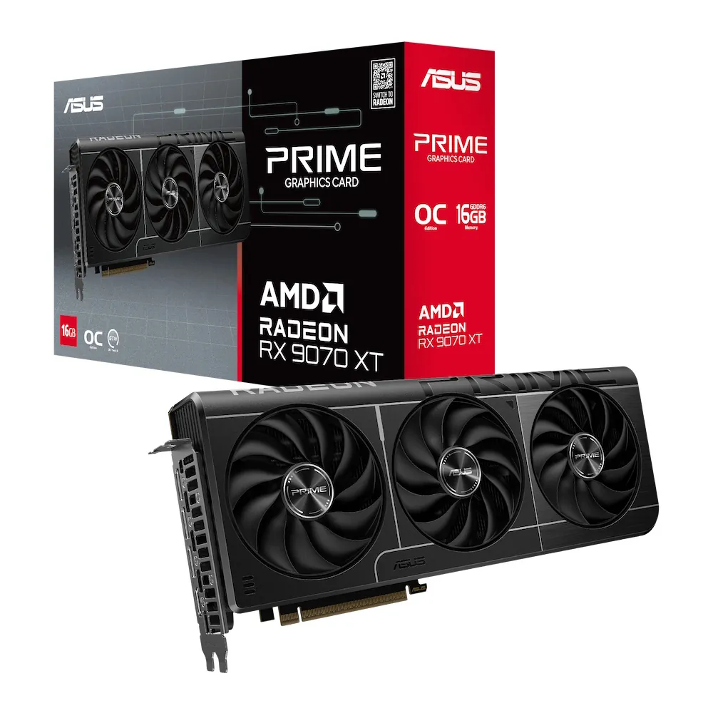 ASUS Prime Radeon RX 9070 XT OC Edition