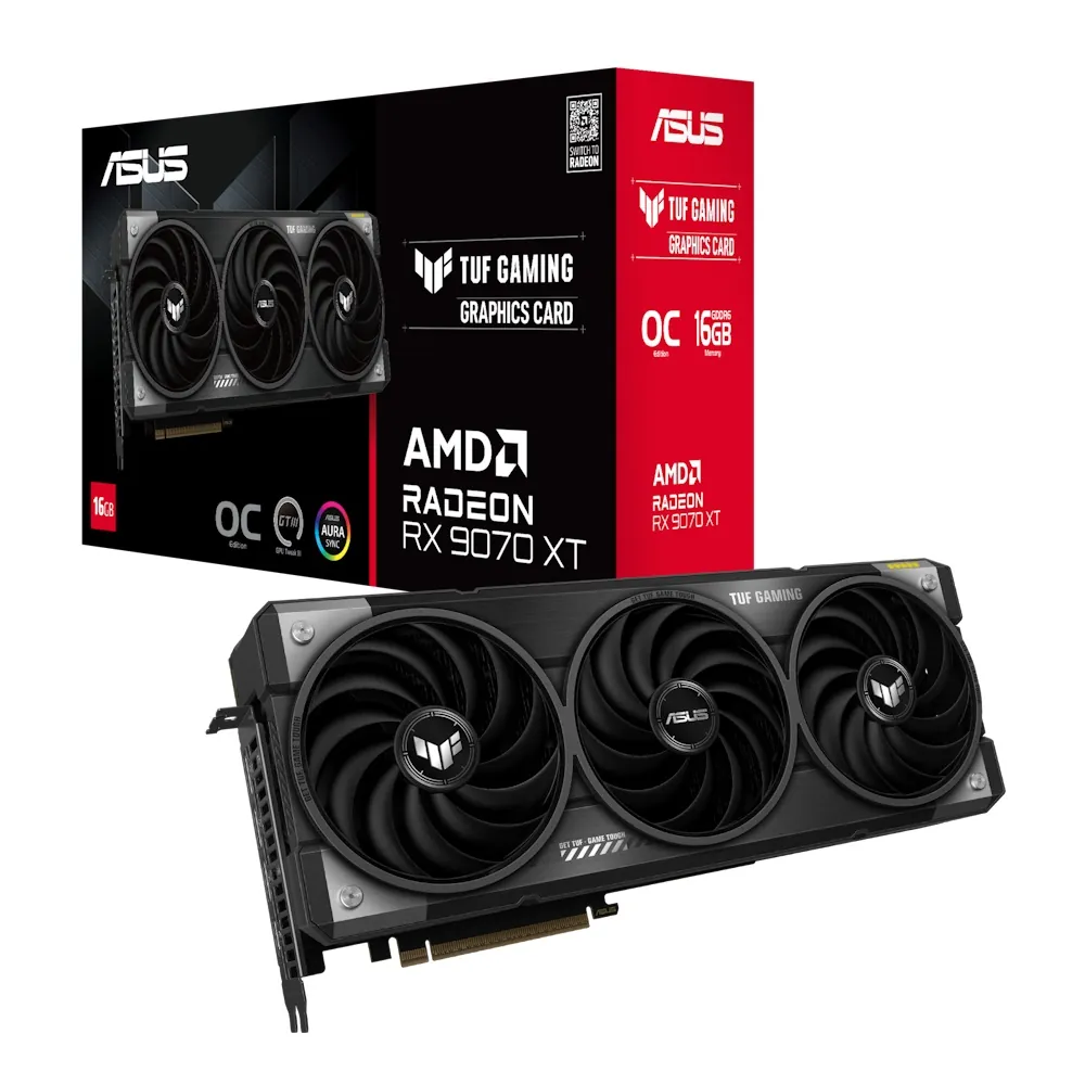 ASUS TUF Gaming Radeon RX 9070 XT OC Edition 16GB