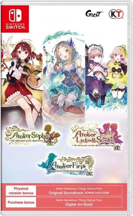 Atelier Mysterious Trilogy Deluxe Pack Nintendo Switch