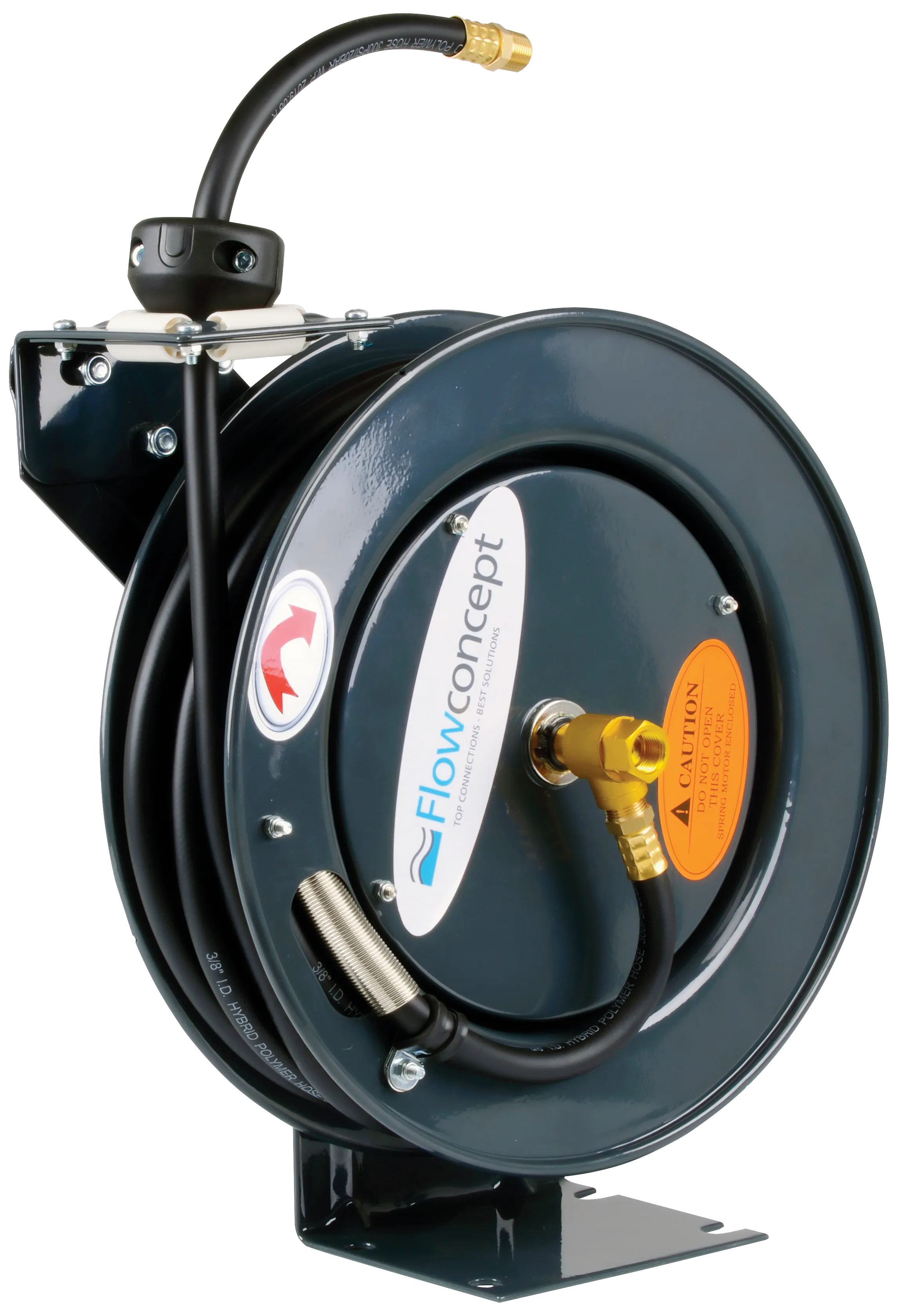 Aut. slangeopruller 3/8" 10 m