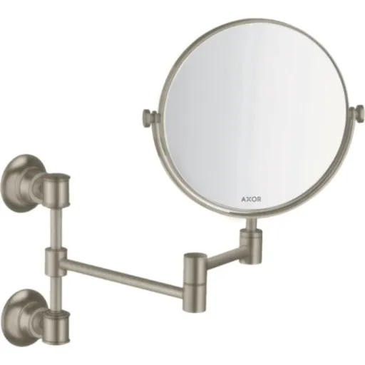 Axor Montreux makeup spejl Ø17 cm børstet nikkel