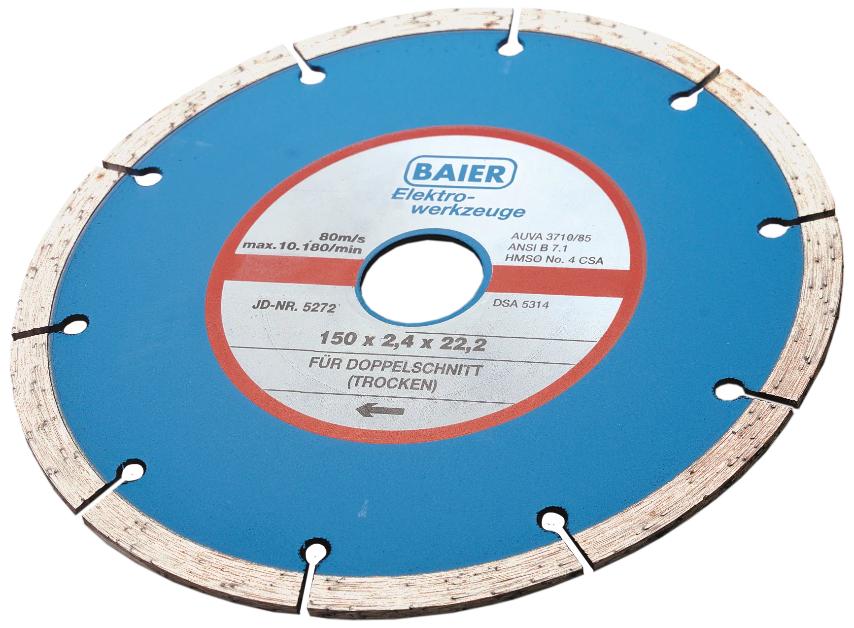 Baier diamantskæreskive 150mm