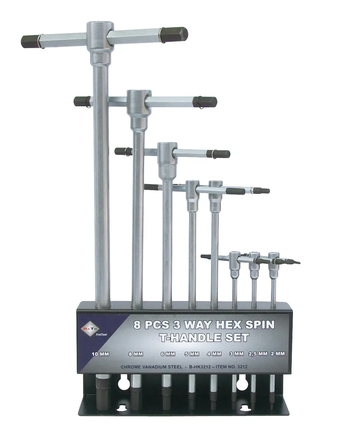 BATO T-Greb stiftnøglesæt