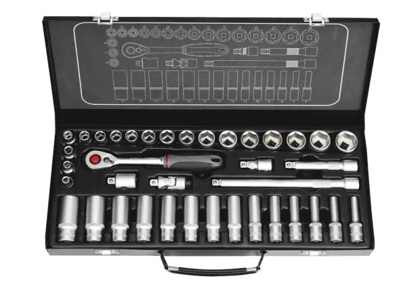 BATO Topnøglesæt 3/8" 38 dele