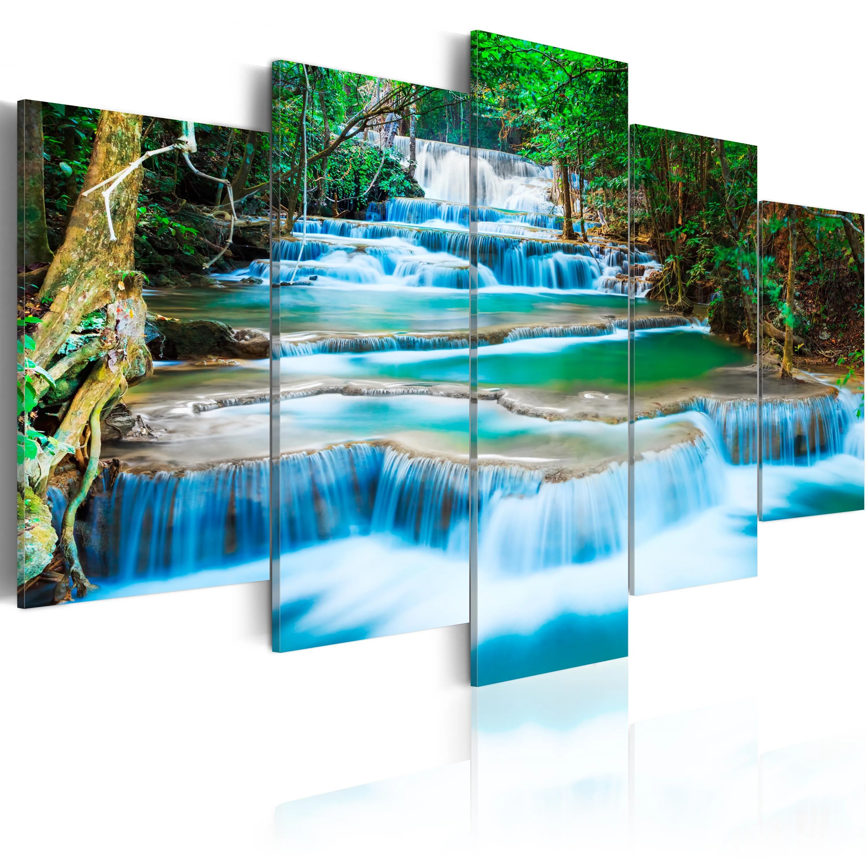 Billede Blue Waterfall in Kanchanaburi