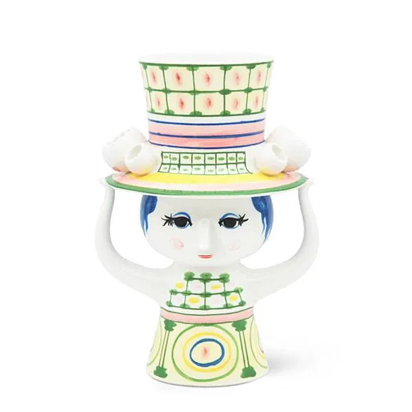 Bjørn Wiinblad Lady with hat vase 24,5 cm