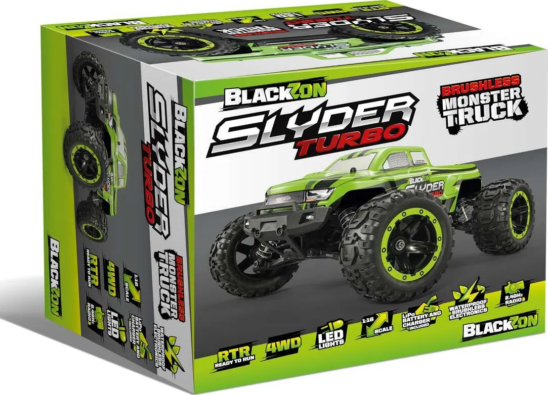Blackzon Slyder Turbo Monster Truck Brushless