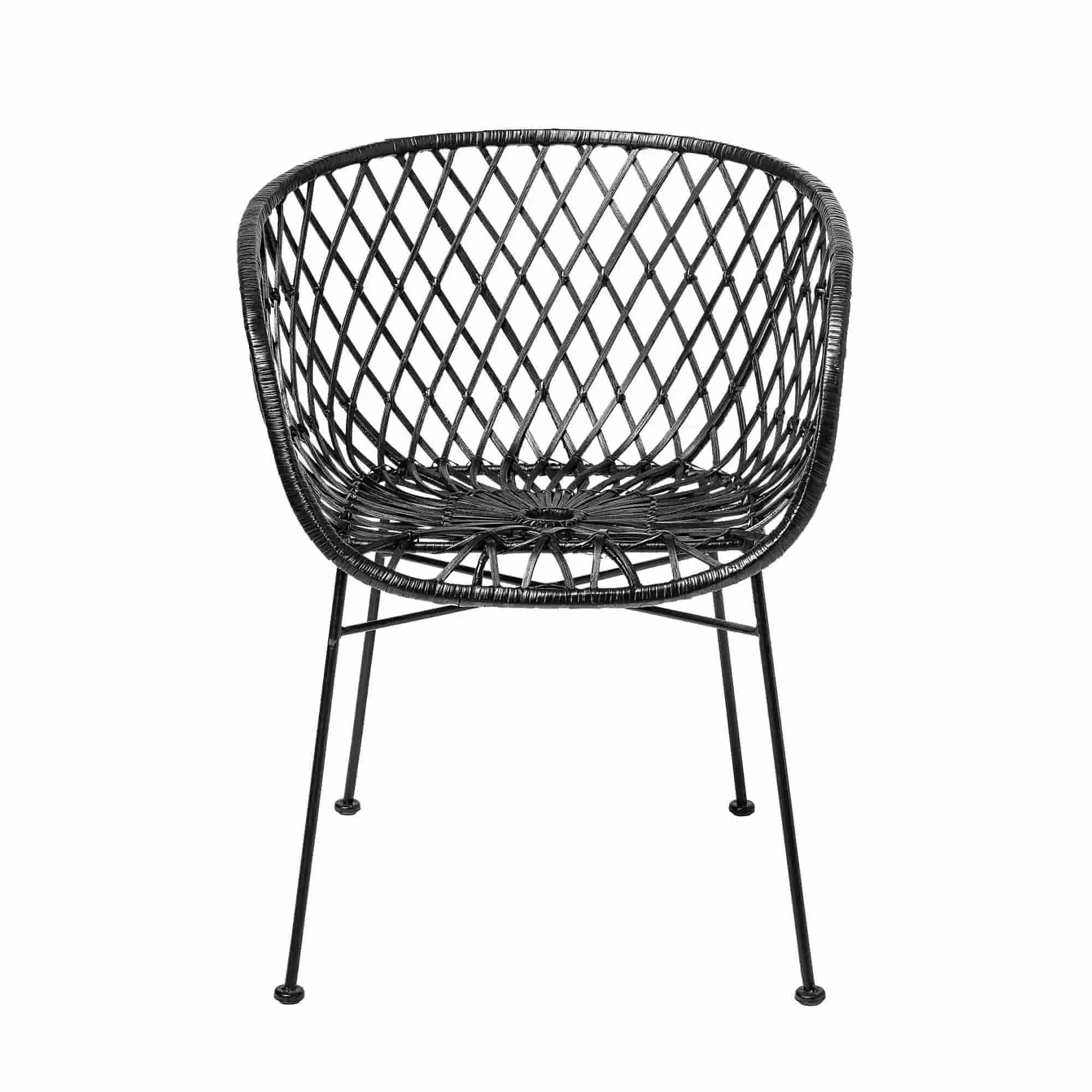Bloomingville Kama Loungestol Rattan Sort