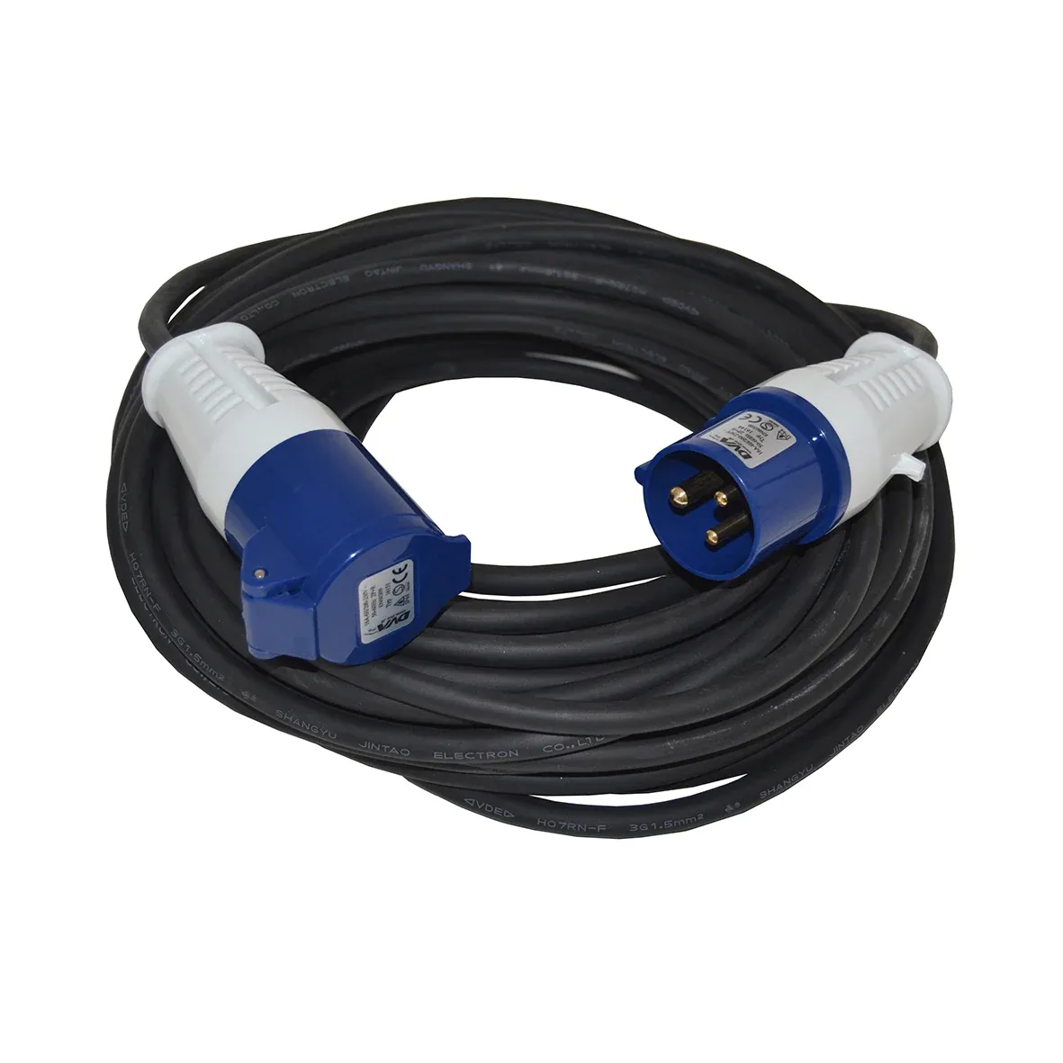 Blue Electric Kabelsæt CEE 25 M 230 V