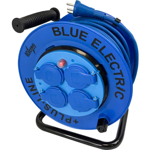 Blue Electric +PlusLine kabeltromle 25 meter