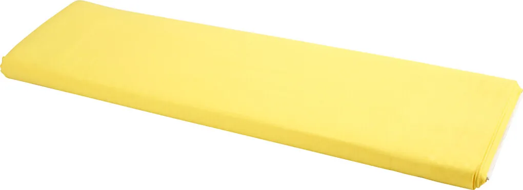 Bomuldsstof Gul 145 Cm 140 G