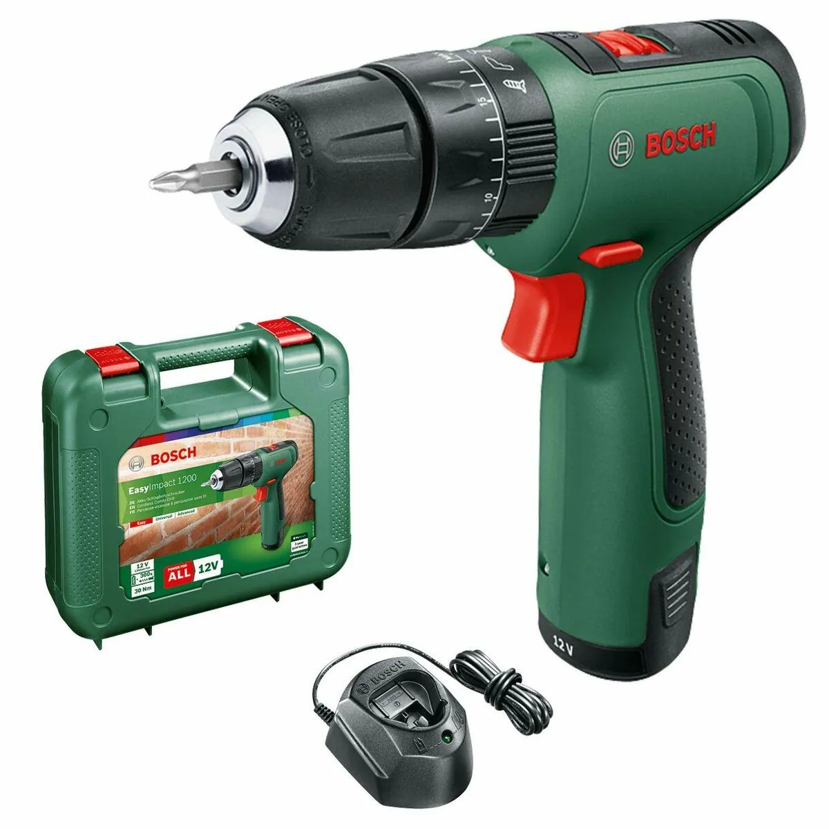 Bosch 1200 Akkuslagboremaskine 12V
