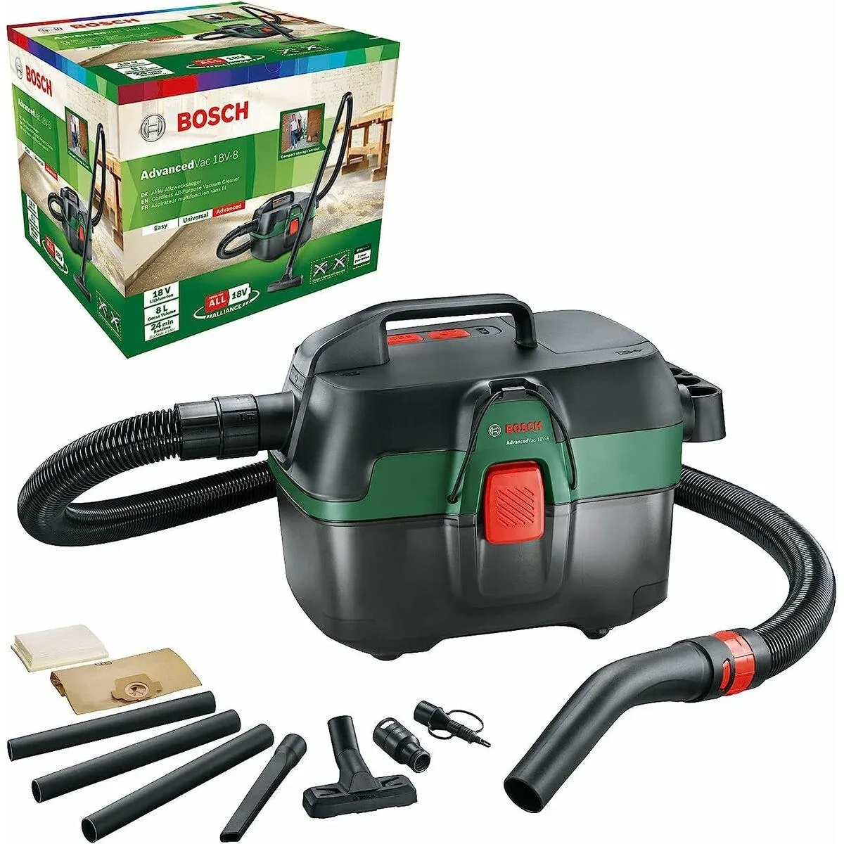 Bosch AdvancedVac 18V-8