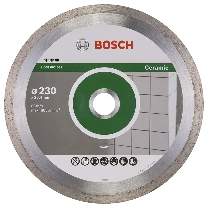 Bosch Diamantskive 230x25,4mm Best Ceramic