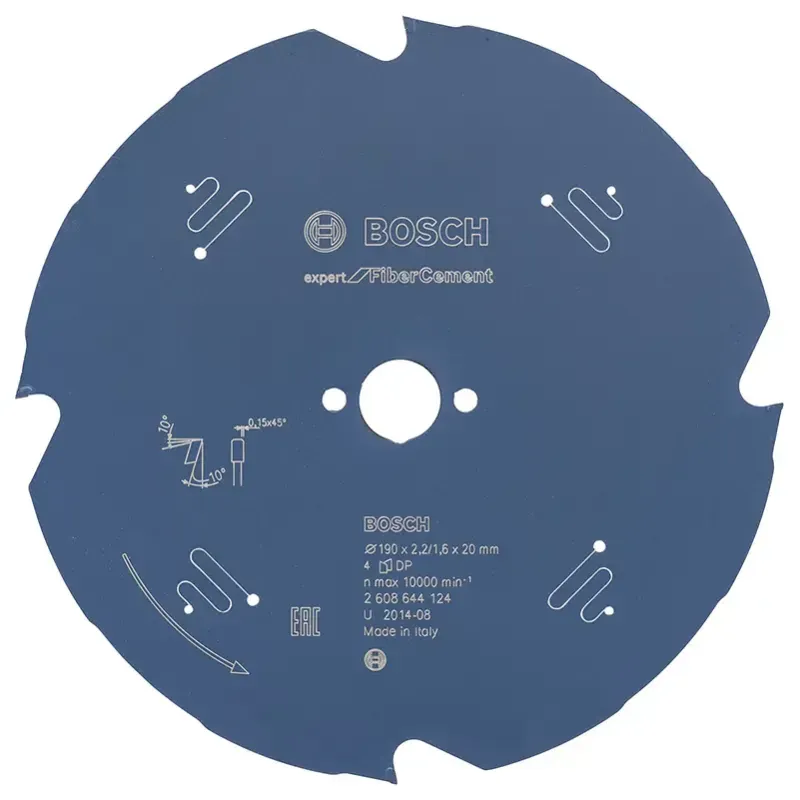 Bosch Rundsavklinge 190x20x2.2mm 4T