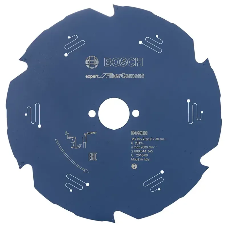 Bosch Rundsavsklinge 210x30x2,2mm 6t