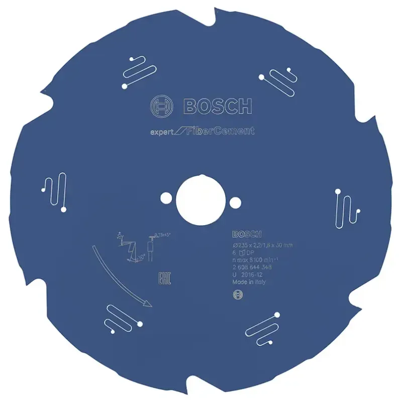 Bosch Rundsavsklinge 235x30x2,2mm 6t