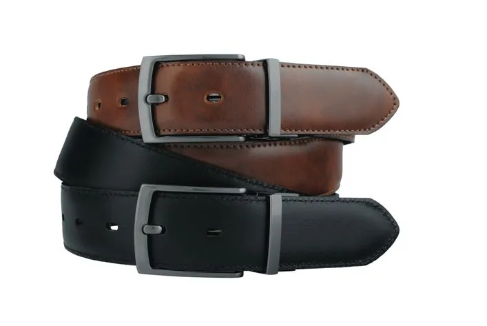 Bosswik 6932G/35 Belt, Black/Brown