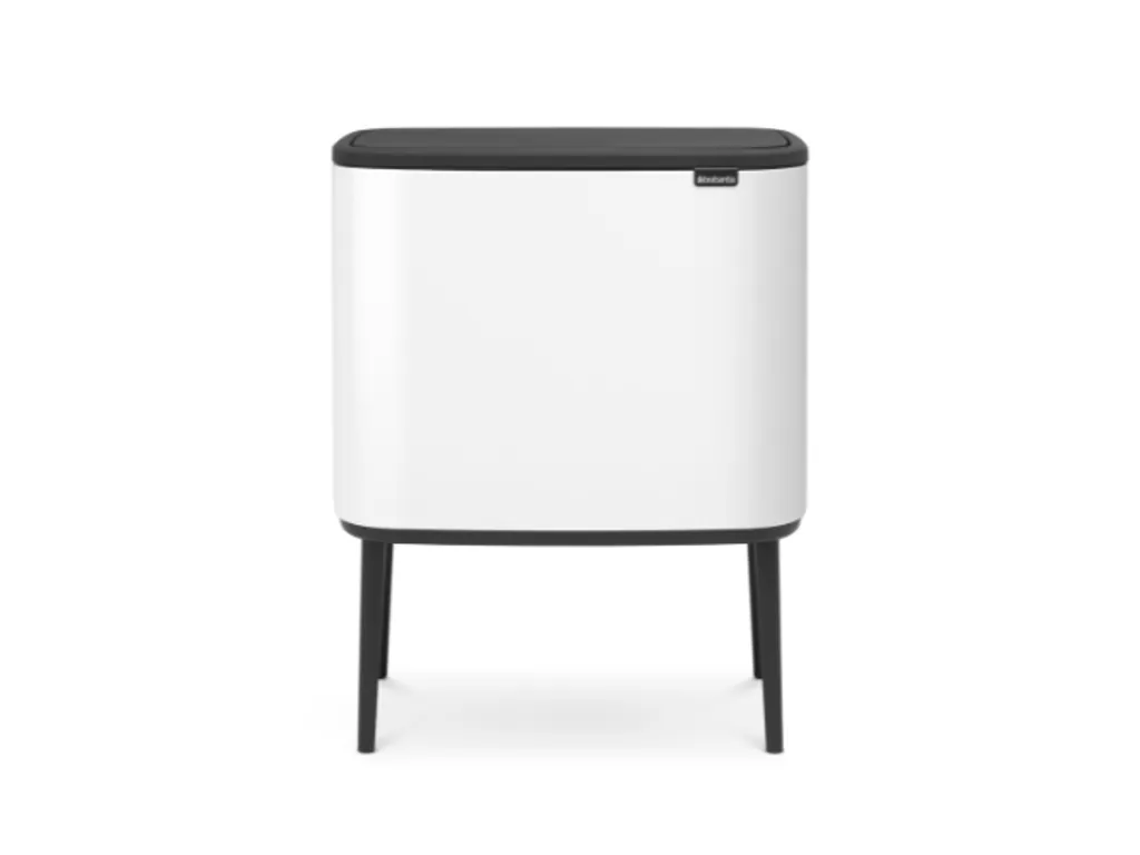 Brabantia Bo Touch Bin 3 x 11 L, Hvid