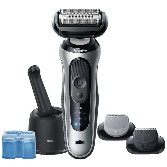 Braun Series 6 62-S7650cc Barbermaskine Sølv