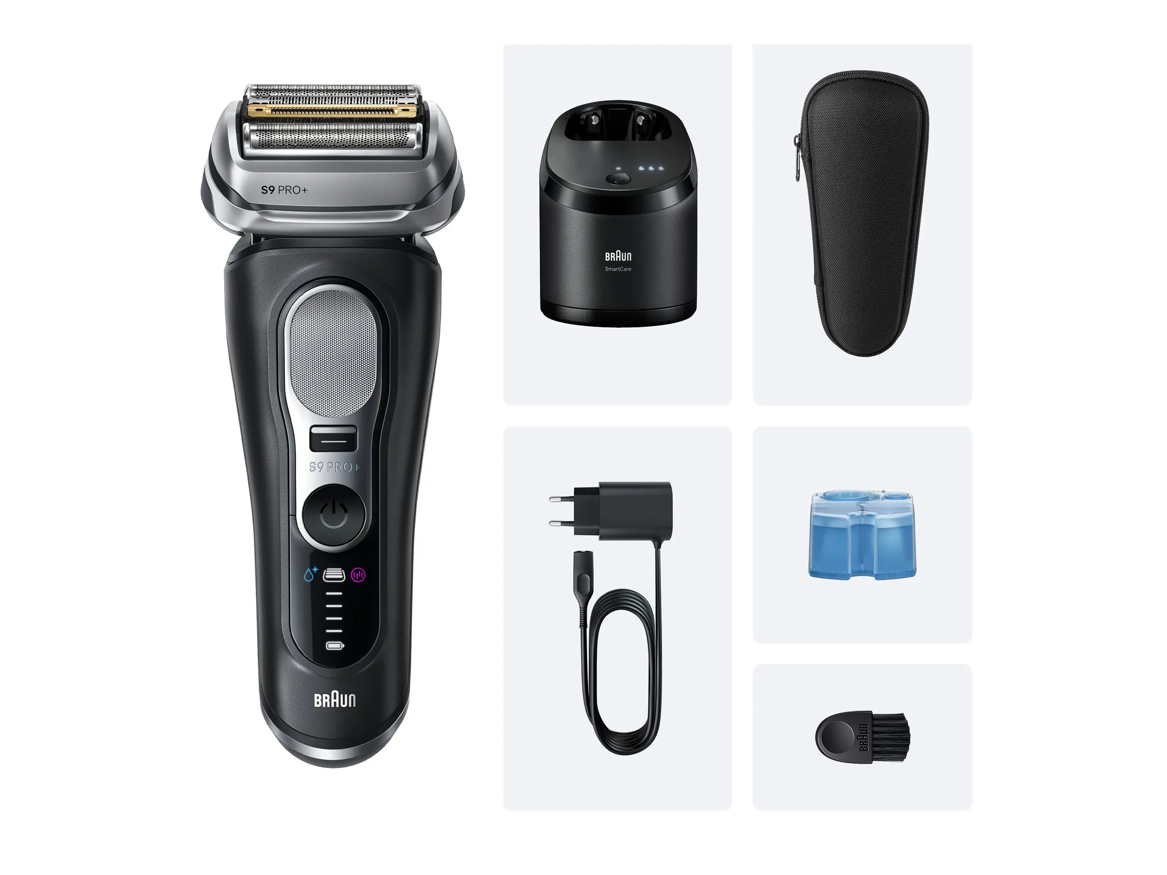 Braun Series 9 Pro+ 9660cc Barbermaskine Sort