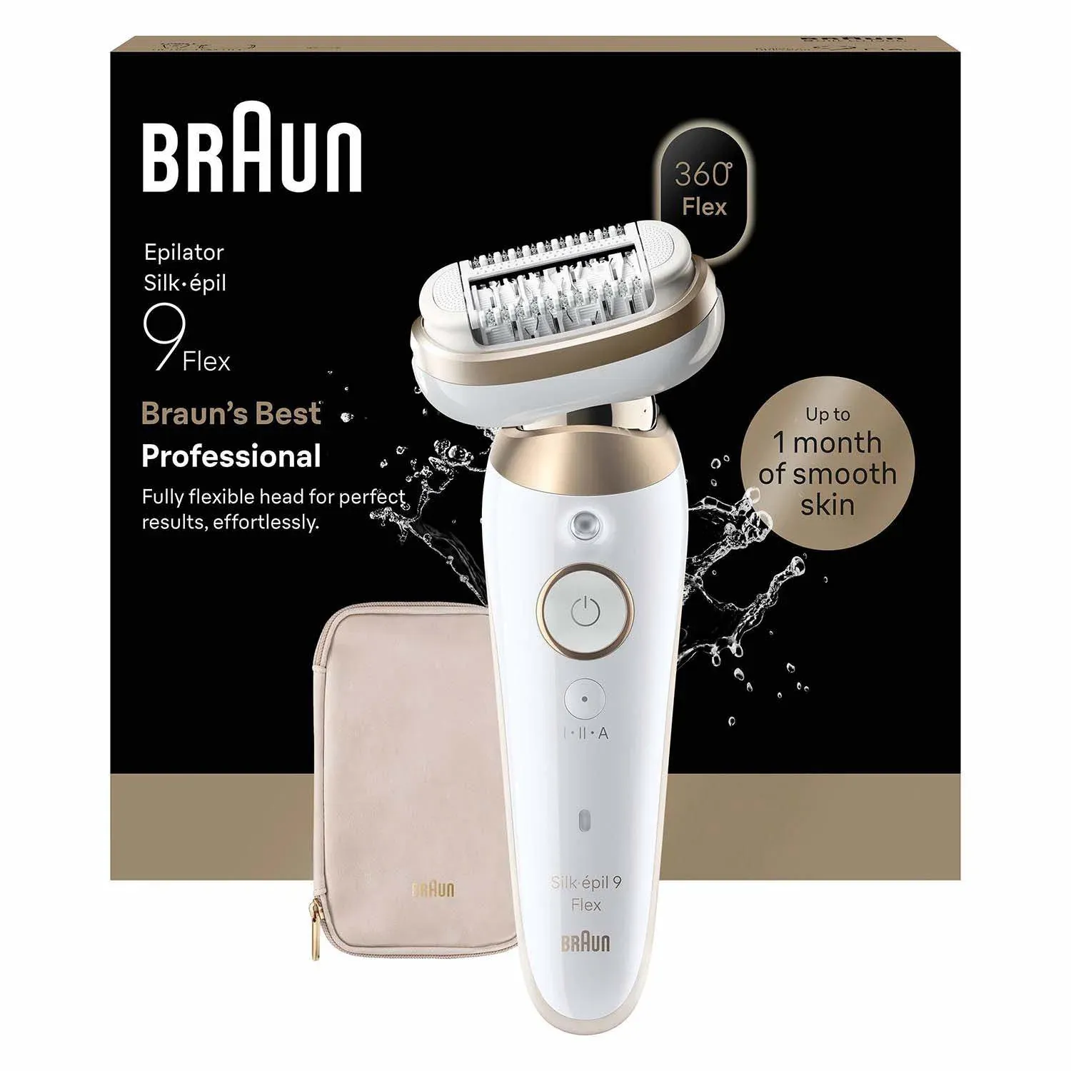 Braun Silk·épil 9 Flex Wet & Dry Epilator Gold