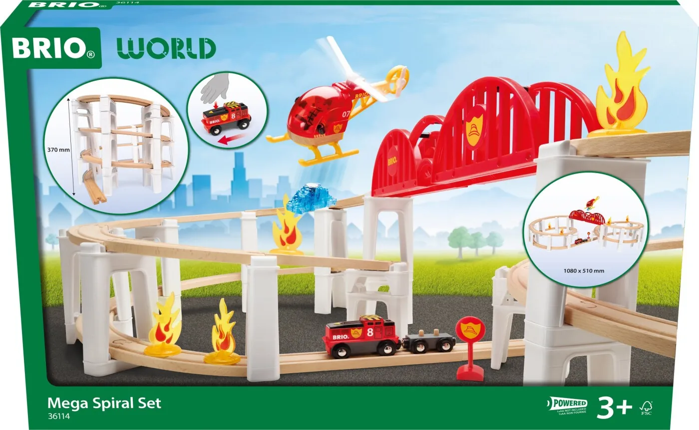 BRIO 36114 Mega Spiral Sæt