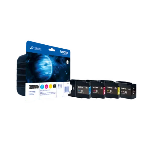 Brother LC1280XL Blækpatron Multipakke