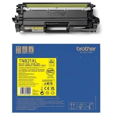 Brother TN-821XLY Gul Toner